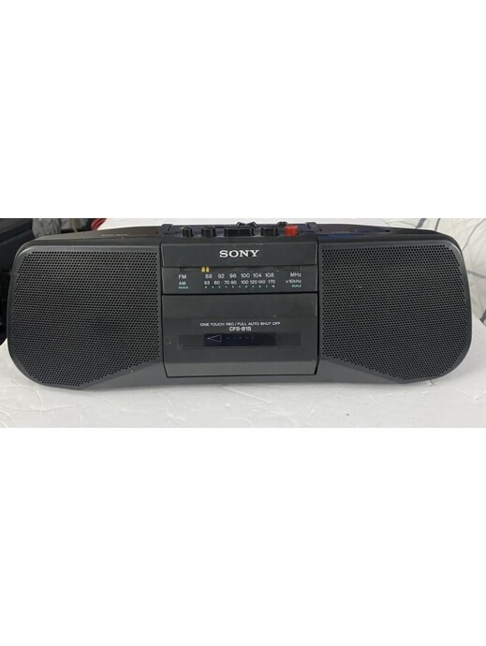 Sony CFS-B15 AM/FM Radio Cassette Recorder Portable Boombox Stereo